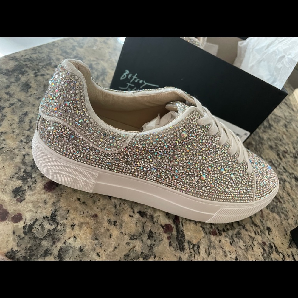 Rhinestone sneakers